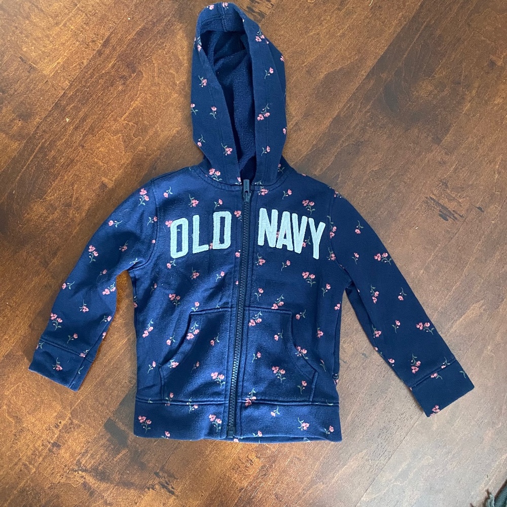 Old Navy | Toddler Floral Hoodie